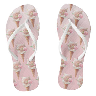 Tongs Crème de glace Kitty - Rosy & Dreamy