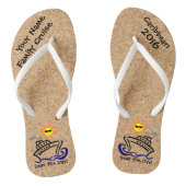 Tongs Croisières Flip Flops Adult Slim Straps Seas the D (Semelle)
