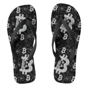 Tongs Cryptomonnaie Black Money Design