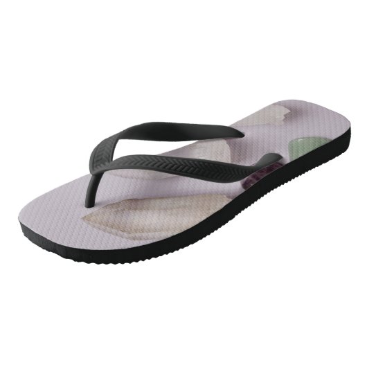 Tongs Crystals Gems Energy Vibes Design Flip Flops (Incliné)