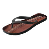 Tongs Cuir dézippé (Incliné)