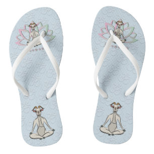 Tongs CUT CHÈQUE YOGA   Namaste GetYerGoat™