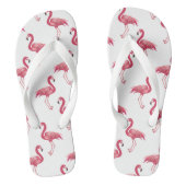 Tongs Cute Beach rose flamingo motif (Semelle)