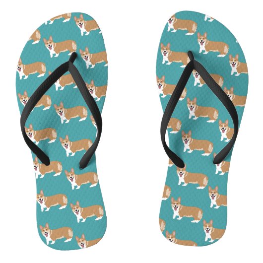 Tongs Cute Corgi (Semelle)