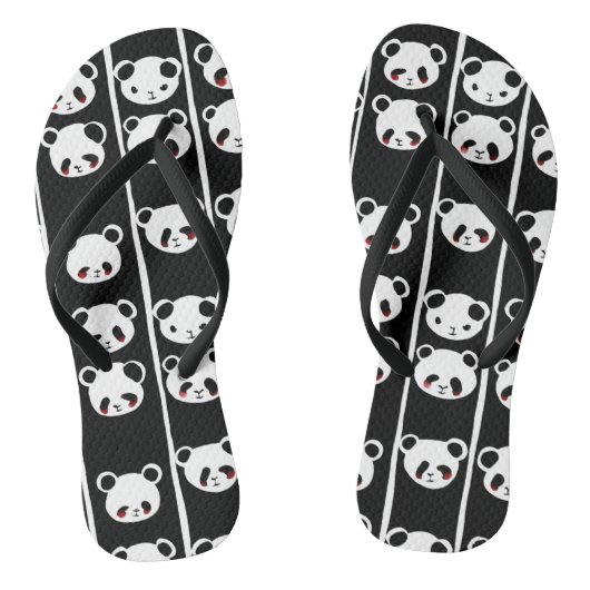 Tongs Cute pandas (Semelle)