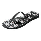 Tongs Cute pandas (Incliné)