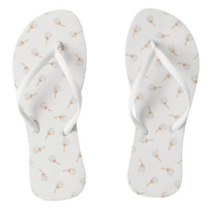 Tongs Cute Polka Dot Motif