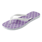 Tongs Damas violet (Incliné)