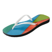 Tongs de couleur triangles (Incliné)