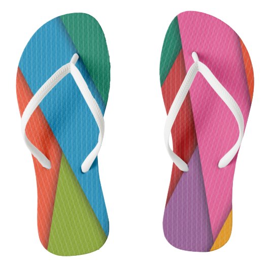 Tongs de couleur triangles (Semelle)