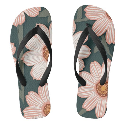 tongs de fleurs (Semelle)