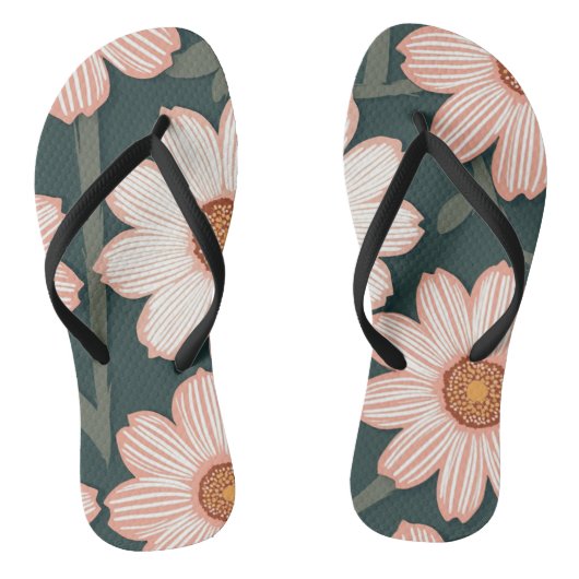 tongs de fleurs (Semelle)