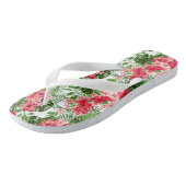 Tongs de fleurs tropicales (Incliné)