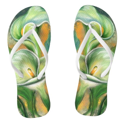 Tongs de lys calla (Semelle)