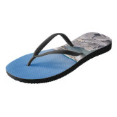 Tongs de milieu de la jetée de l'île de Shell (Incliné)