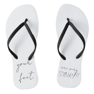 Tongs de pieds puants