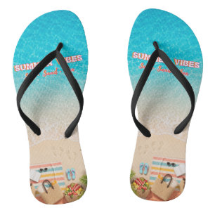 Tongs de plage esthétiques pour hommes d'été