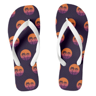 tongs de plage tropicale