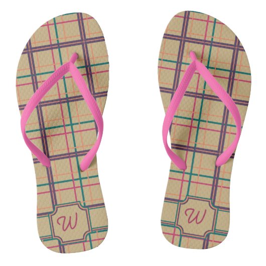 Tongs de plaid d'été (Semelle)
