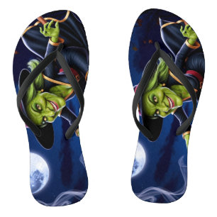 Tongs de sorcière Halloween