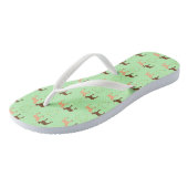 Tongs Deer Couple et Daisy Heart (Incliné)