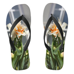 Tongs Délicat mignon daffodils printemps