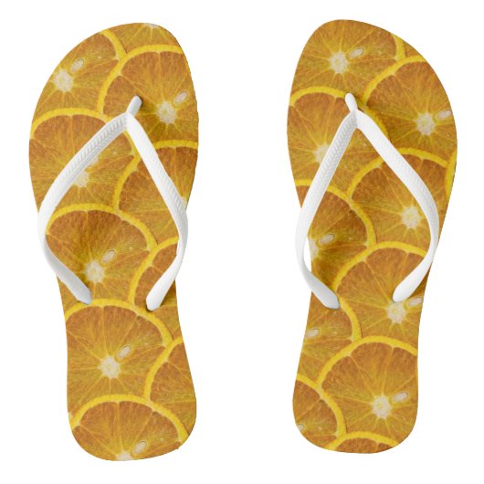 TONGS DÉLICIEUX ORANGE SLICE (Semelle)