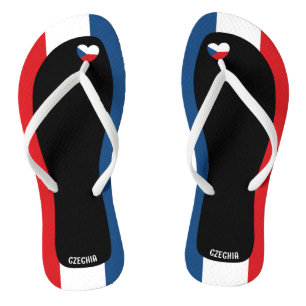 Tongs Délightantes couleurs du drapeau de la République