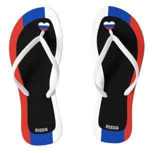 Tongs Délightfulles Couleurs Patriotiques du Drapeau de