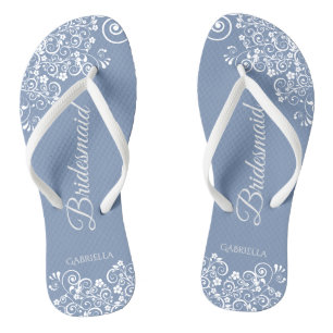Tongs Dentelle blanche sur le Mariage de la servante Dus