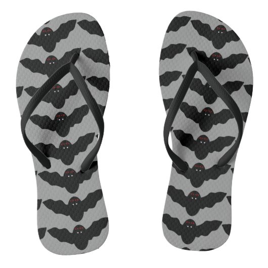 Tongs Déplaisant Halloween Vampire Bat Flip Flops (Semelle)