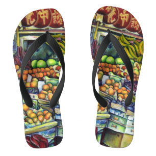 Tongs Des Fruits frais avec Francis