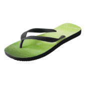 Tongs Design de lumière verte dans un style high-tech (Incliné)