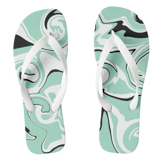 Tongs Déversement - Vert (Menthe) (Semelle)