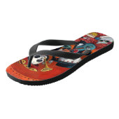 Tongs Dia de Los Muertos Skeleton Mariachi Trio (Incliné)