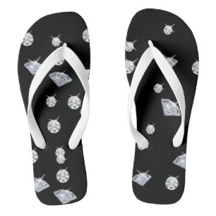 Tongs Diamants étincelants