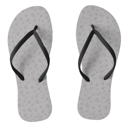 Tongs Doodles De L'Espace Et De La Science (Semelle)