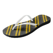 Tongs Double ligne jaune (Incliné)