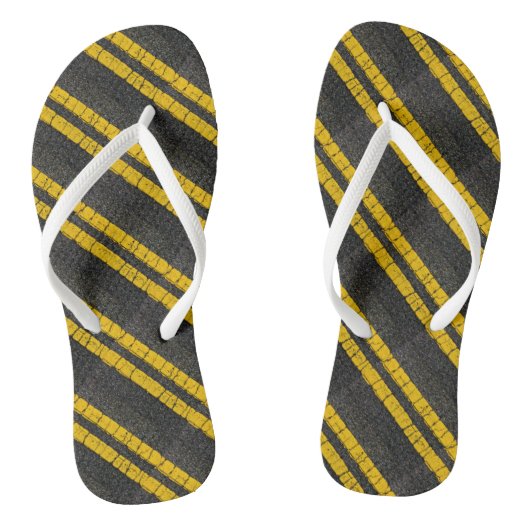 Tongs Double ligne jaune (Semelle)