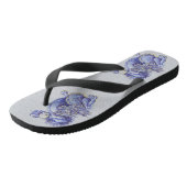 Tongs Dragon Bleu (Incliné)