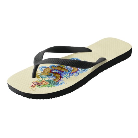 Tongs Dragon d'or (Incliné)