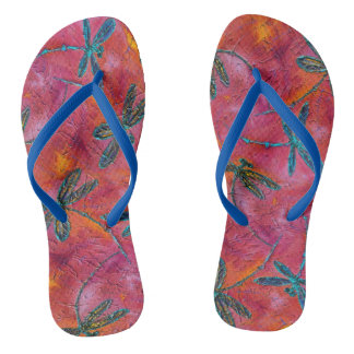 Tongs Dragonfly Dance Fuschia rose