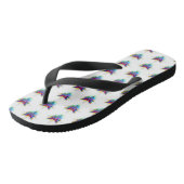 Tongs Dragonfly en arc-en-ciel (Incliné)