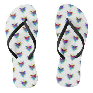 Tongs Dragonfly en arc-en-ciel