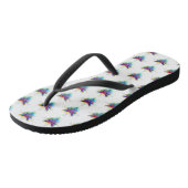 Tongs Dragonfly en arc-en-ciel (Incliné)