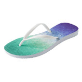 Tongs Drapeau Abstrait MLM Men Love Men Pride (Incliné)