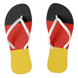 Tongs Drapeau allemand flip flops pour hommes et femmes