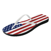 Tongs Drapeau américain (Incliné)