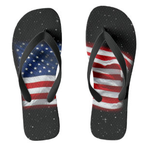 Tongs Drapeau américain patriotique États-Unis