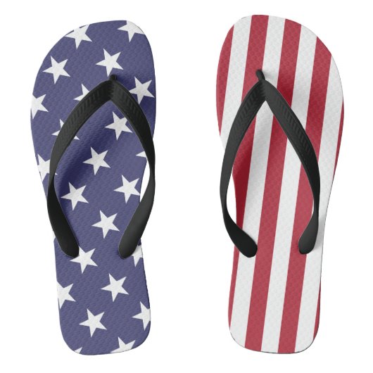 Tongs Drapeau américain Stars and Stripes (Semelle)